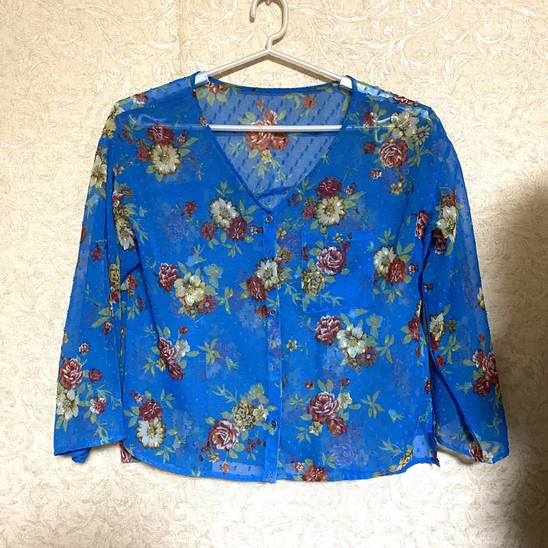 PAGEBOY - 花柄シアーシャツの通販 by tete's shop｜ページボーイなら ...