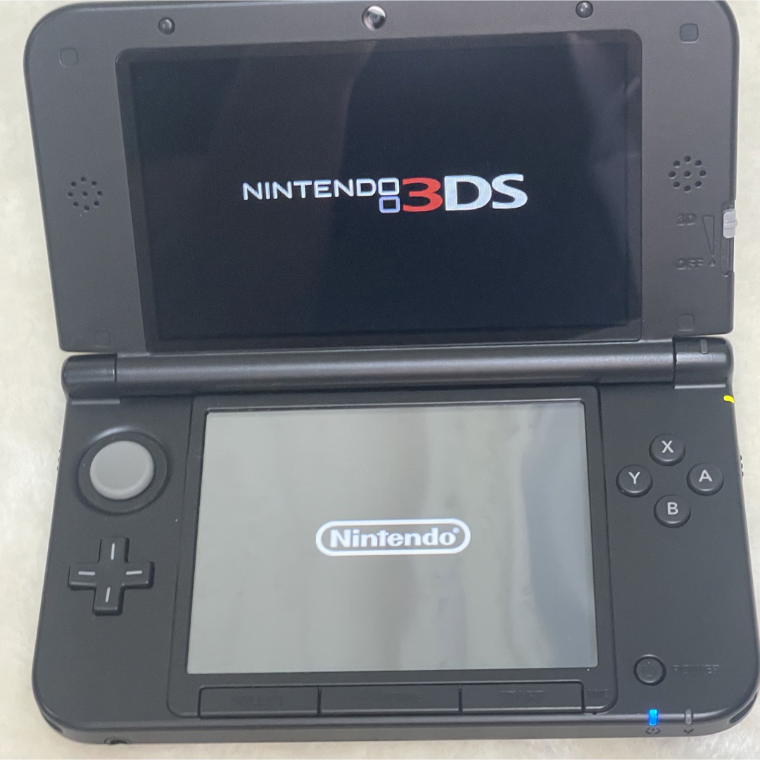 【美品】ニンテンドー3DS LL レッドXブラック  本体 タッチペン付き