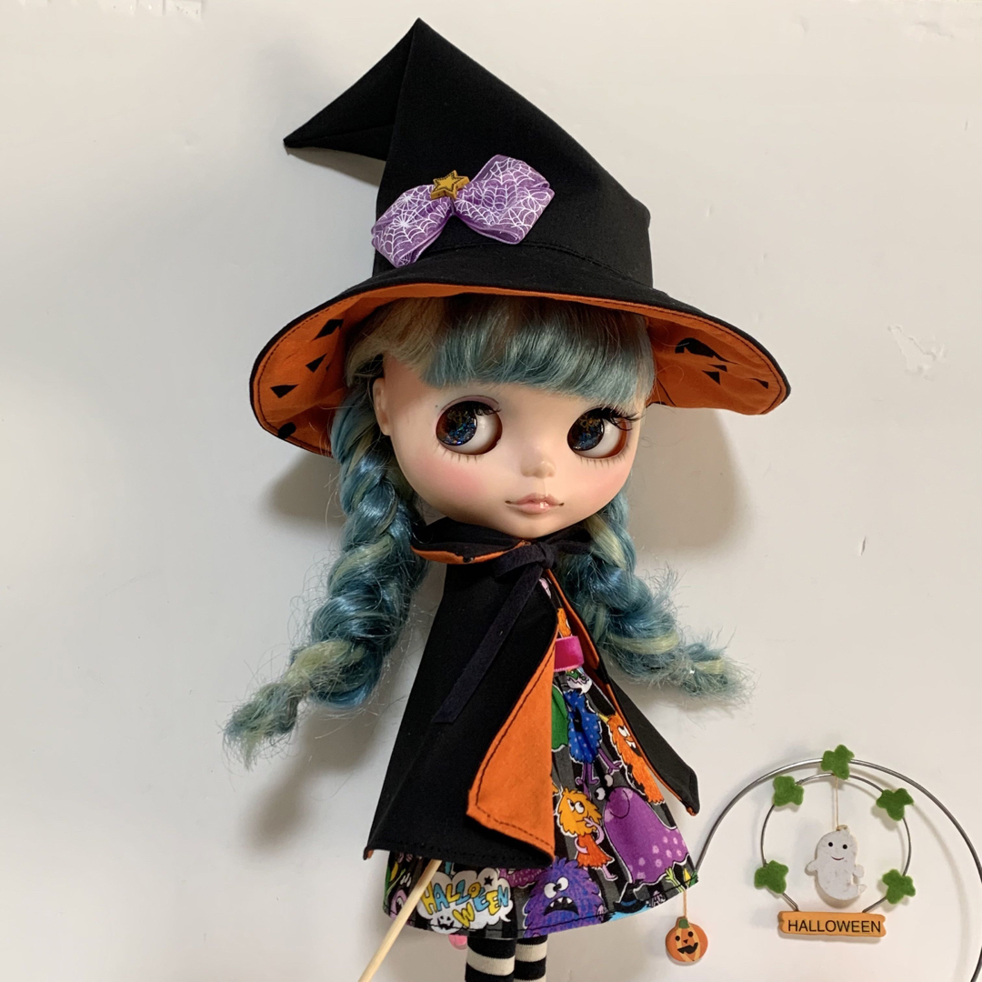 ネオブライスアウトフィット　ハロウィンセット ハンドメイドのぬいぐるみ/人形(人形)の商品写真