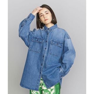 ビューティアンドユースユナイテッドアローズ(BEAUTY&YOUTH UNITED ARROWS)のBEAUTY&YOUTH コットンデニムビッグシャツ【未使用】(シャツ/ブラウス(長袖/七分))