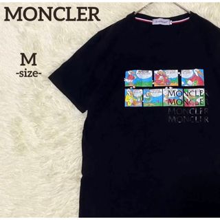 MONCLER - 【美品/MONCLER】半袖Tシャツ【プリント/ワッペン ...