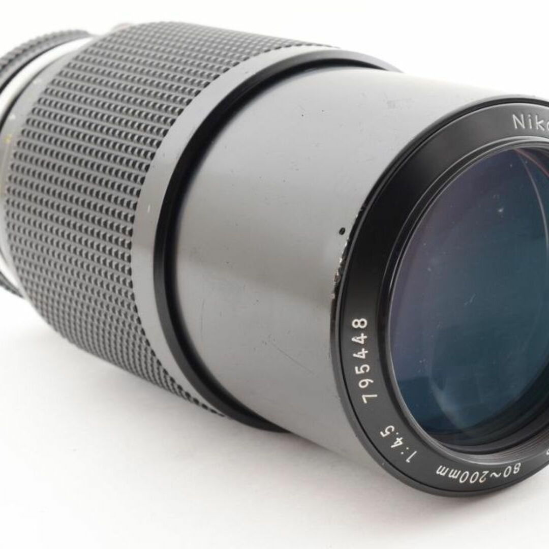 実用品 ニコン　AI-S Zoom 80-200mm F4.5　MF　Y918 3