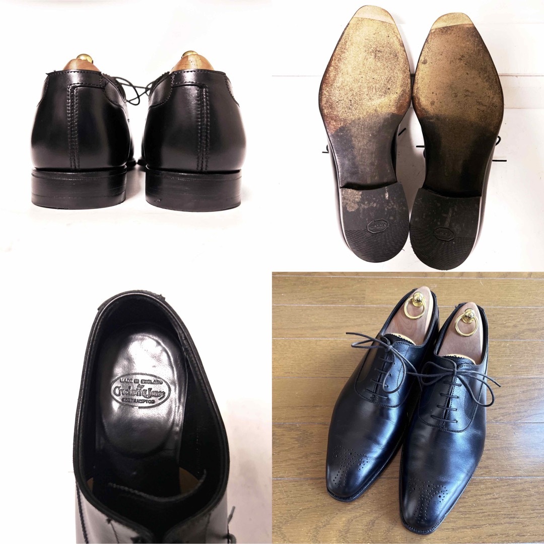 167.CROCKETT&JONES BEAUMONT2 プレーントゥ 6.5E