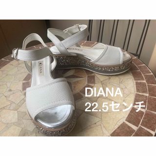 ダイアナ(DIANA)のDIANA ダイアナ　ウェッジソール　シュリンクスムースサンダル　(サンダル)