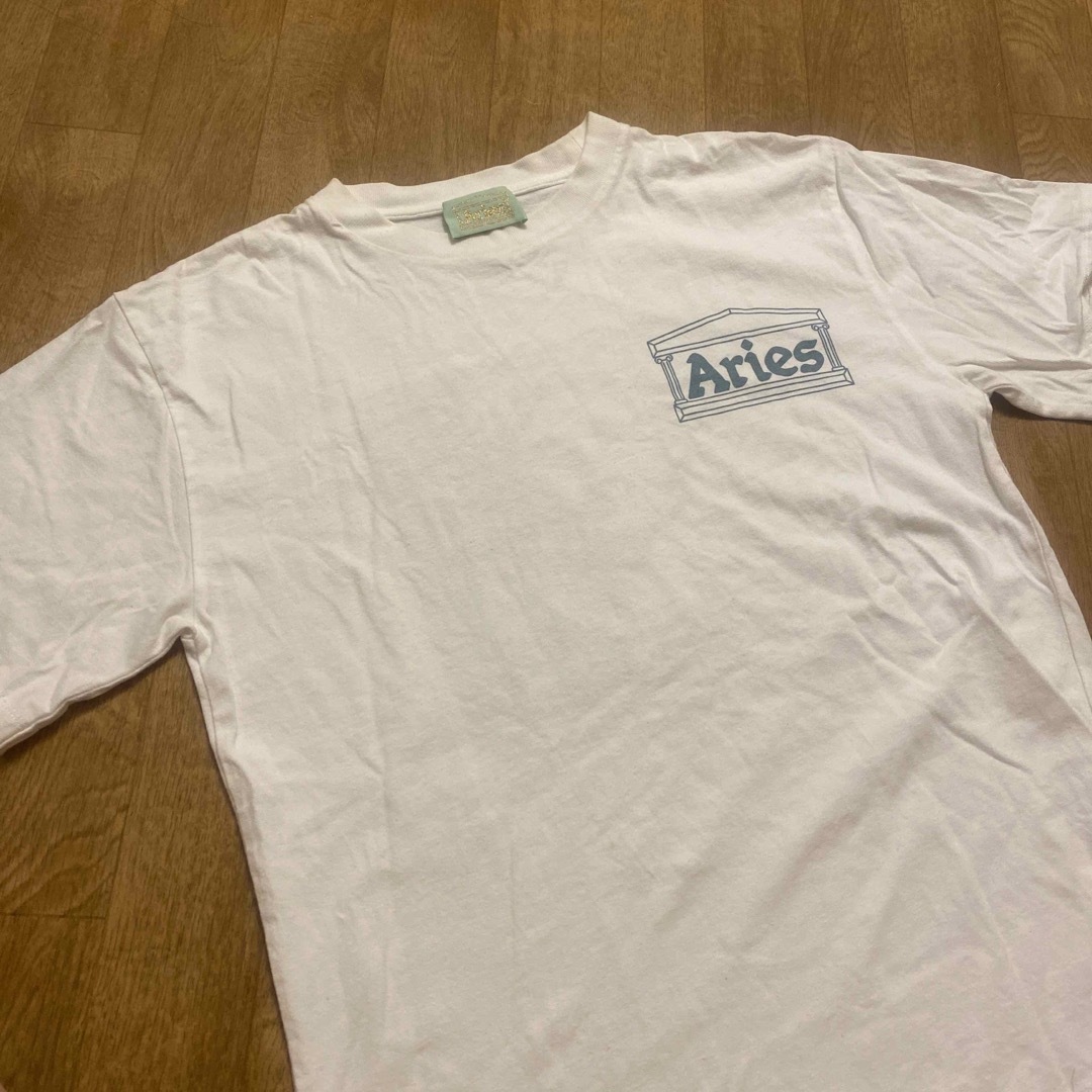 美品 23ss Aries アリーズ ロゴ Tシャツ