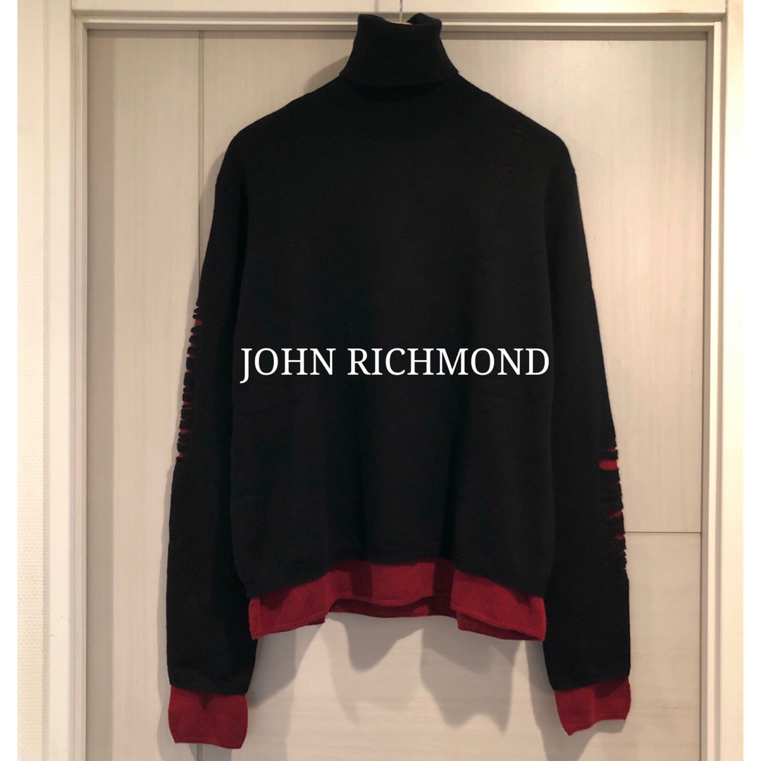 JOHN RICHMOND  ジョンリッチモンド  カシミアジャンパー【新品】