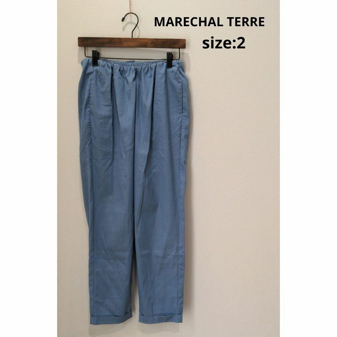 MARECHAL TERRE マルシャルテル ウエストゴム テーパードパンツ 2