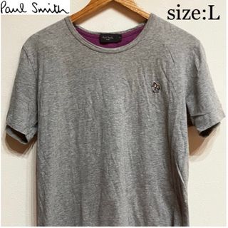 ポールスミス(Paul Smith)のレオン様専用Paul SmithJeans ポールスミス　半袖Tシャツ　グレーL(Tシャツ/カットソー(半袖/袖なし))