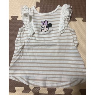 プティマイン(petit main)のプティマイン ミニーちゃんタンクトップ90cm(Tシャツ/カットソー)