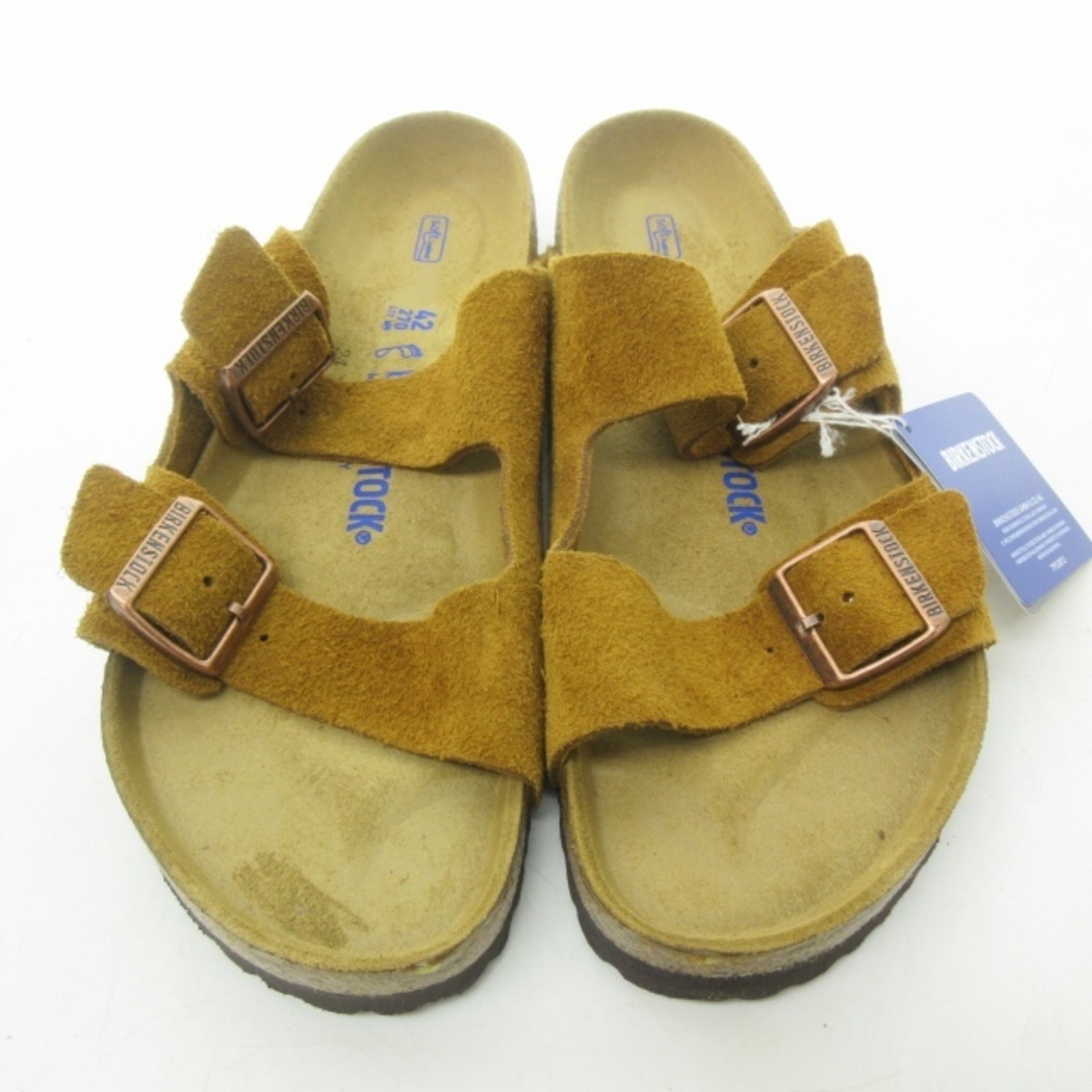 ビルケンシュトック BIRKENSTOCK アリゾナ スエード サンダル 茶