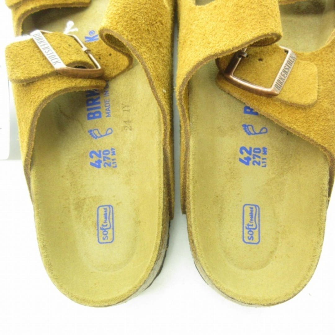 ビルケンシュトック BIRKENSTOCK アリゾナ スエード サンダル 茶