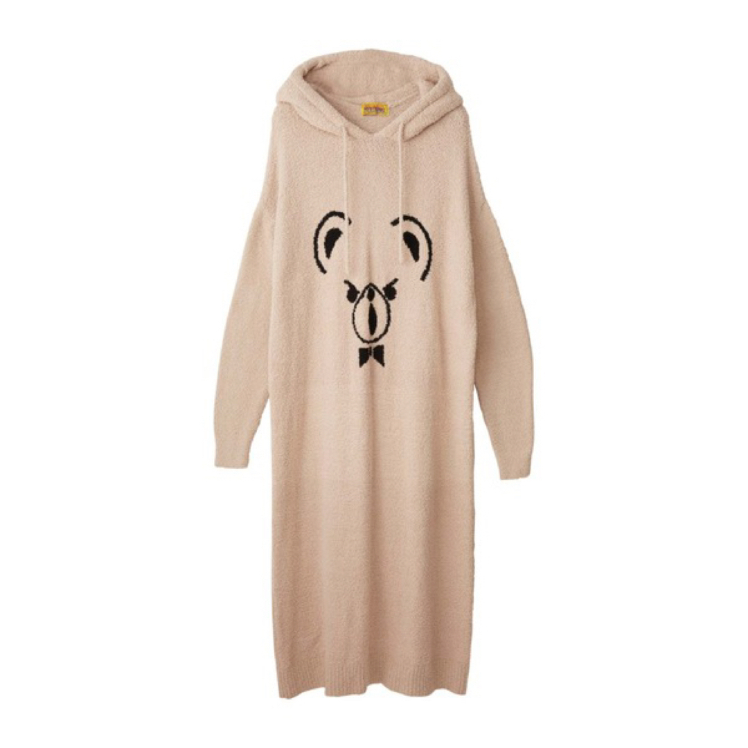 HYSTERIC GLAMOUR - HYSTERIC BEAR編込 パーカーワンピースの通販 by