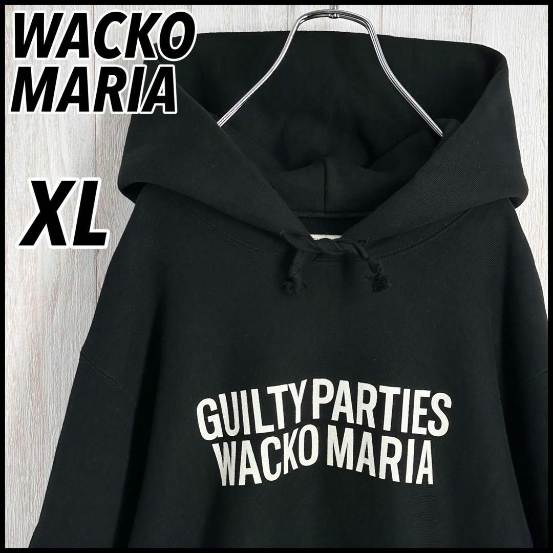 WACKO MARIA - 【希少XL】ワコマリア センターロゴ パーカー 肉厚 ゆる