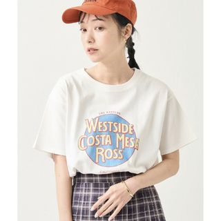 フリークスストア(FREAK'S STORE)の【美品】FREAK'S STORE　フリークスストア　CIRCLEロゴTシャツ(Tシャツ/カットソー(半袖/袖なし))