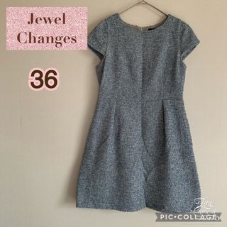 ジュエルチェンジズ(Jewel Changes)のジュエルチェンジズ S ワンピース 膝丈 キレイめ 可愛い(ひざ丈ワンピース)