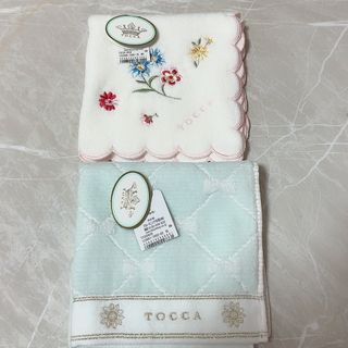 トッカ(TOCCA)の新品未使用品　トッカ　タオルハンカチ　2枚(ハンカチ)