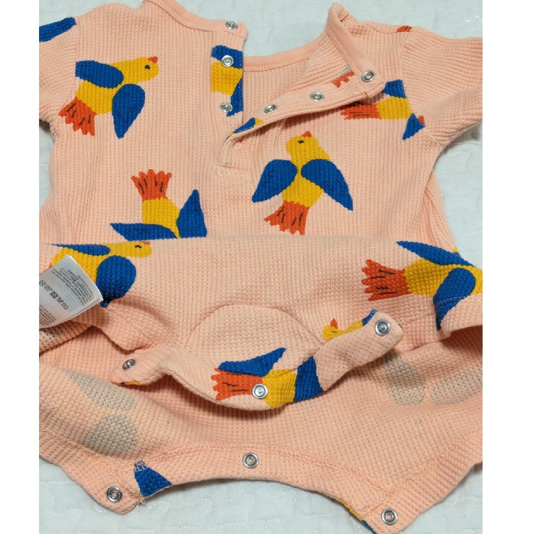 こども ビームス(コドモビームス)のTINYCOTTONS BIRDS ONE-PIECE カバーオール 9m キッズ/ベビー/マタニティのベビー服(~85cm)(カバーオール)の商品写真