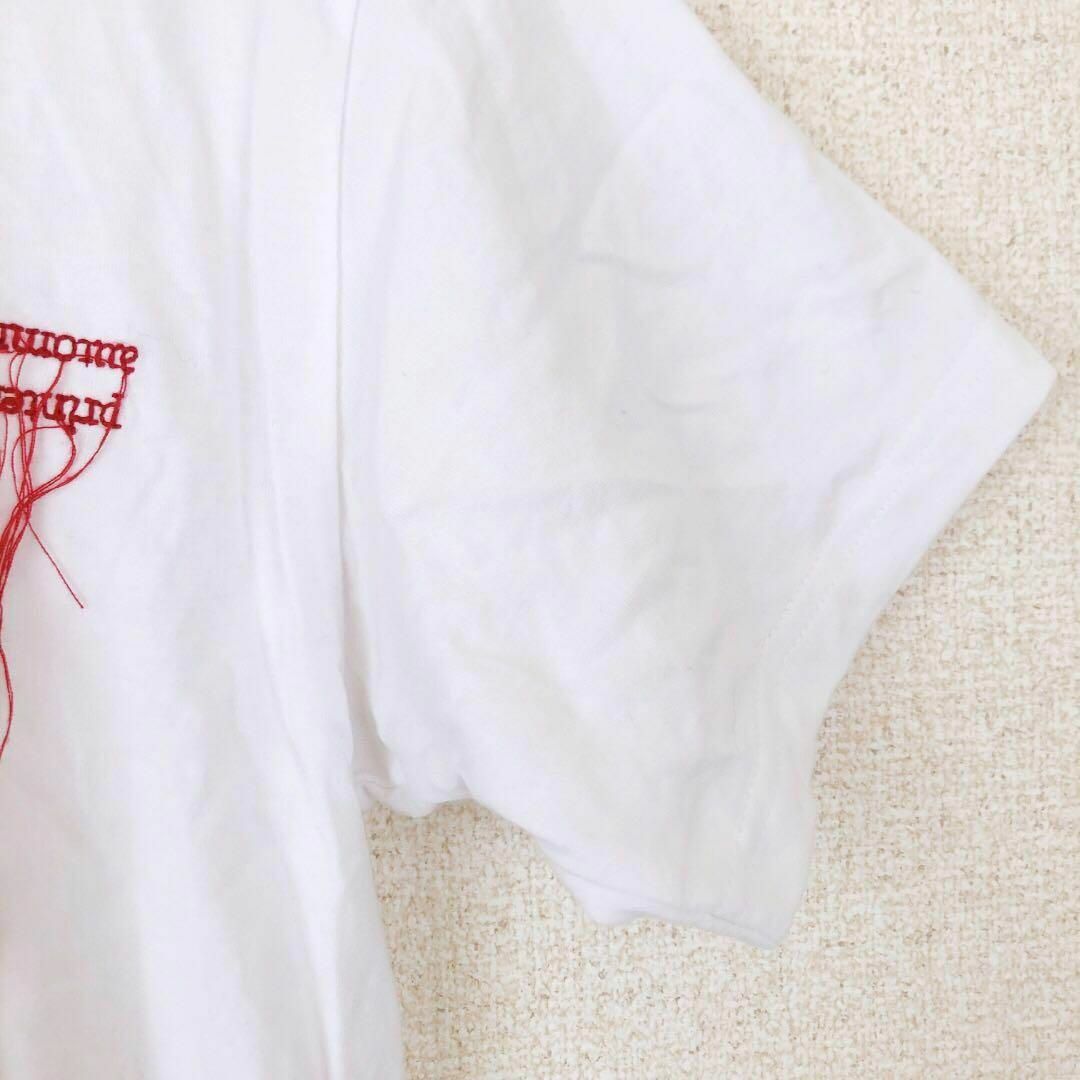 限定 rokh ロク Tシャツ 白T カットソー ワンポイント XS