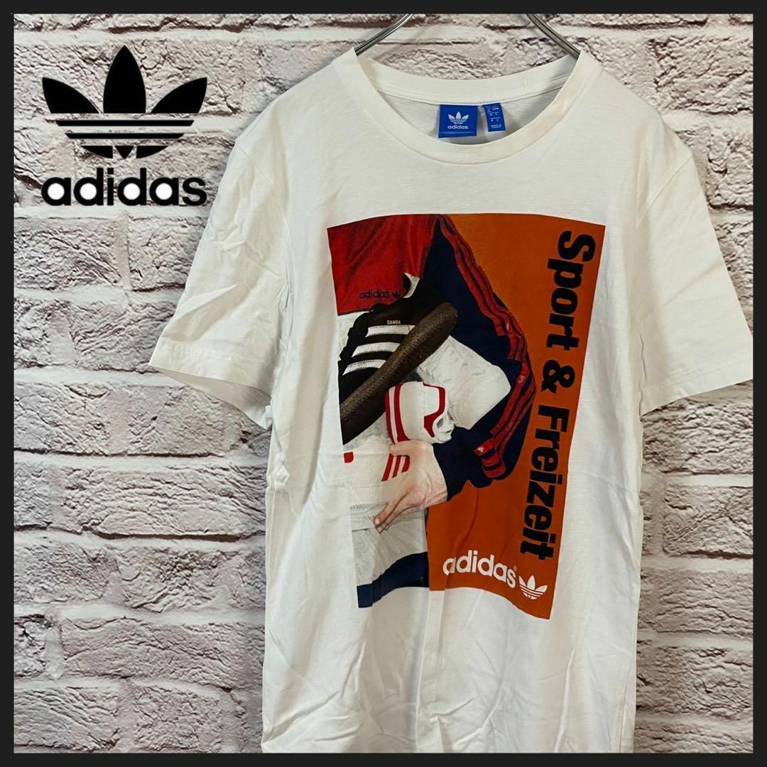 adidas(アディダス)のadidas Tシャツ　半袖 メンズ　レディース　[ L ] メンズのトップス(Tシャツ/カットソー(半袖/袖なし))の商品写真