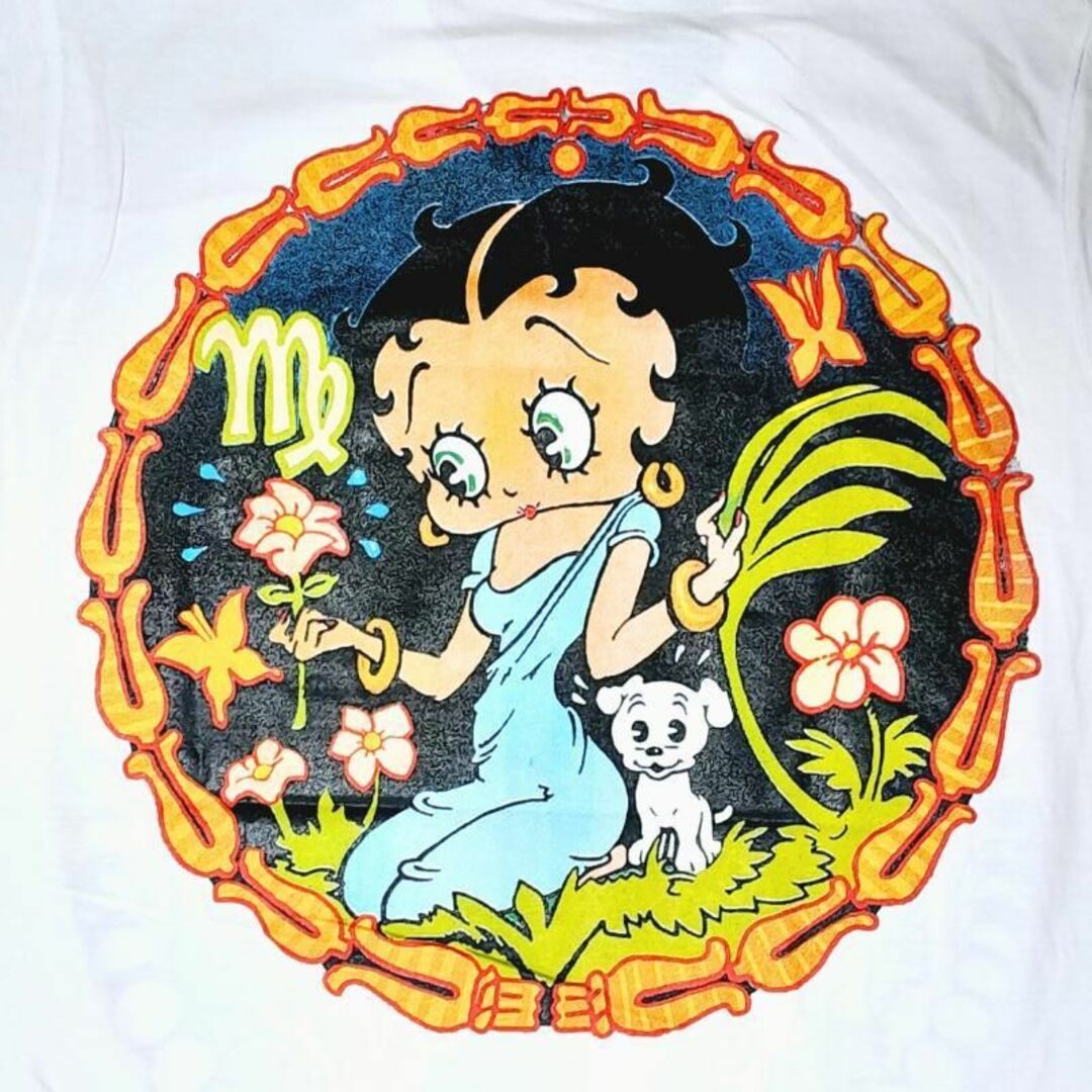 Tシャツ XL BETTY BOOP ベティちゃん ビッグプリント カニ 新品 Tシャツ XL BETTY BOOP ベティちゃん ビッグプリント カニ 新品