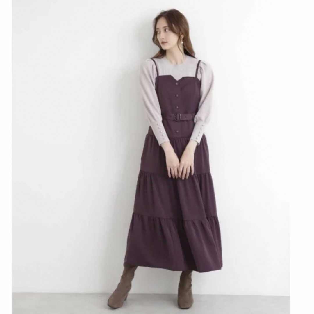 JILL by JILLSTUART - ビスチェティアードジャンパースカート JILL by