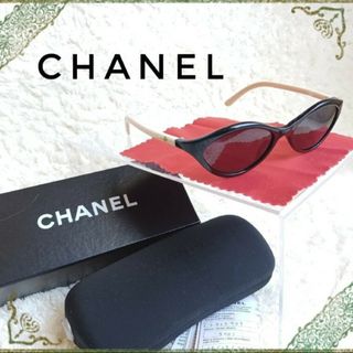 シャネル(CHANEL)の美品☆CHANEL サングラス 5001 ココマーク マトラッセ ケース付き(サングラス/メガネ)