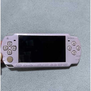 プレイステーションポータブル(PlayStation Portable)のPSP-2000 薄紫 パープル 難あり(携帯用ゲーム機本体)