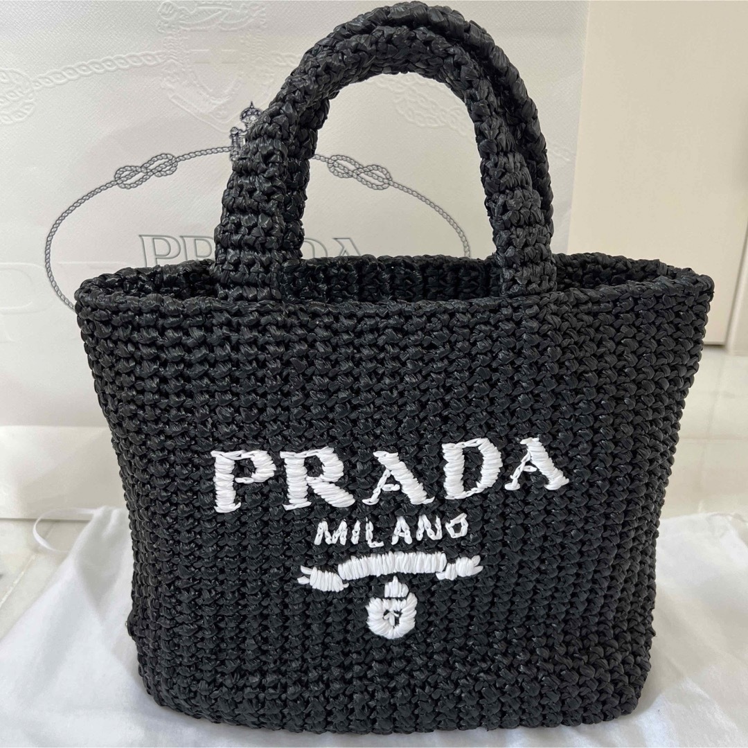 プラダ　PRADA  バッグ　スモール クロシェ トートバッグ