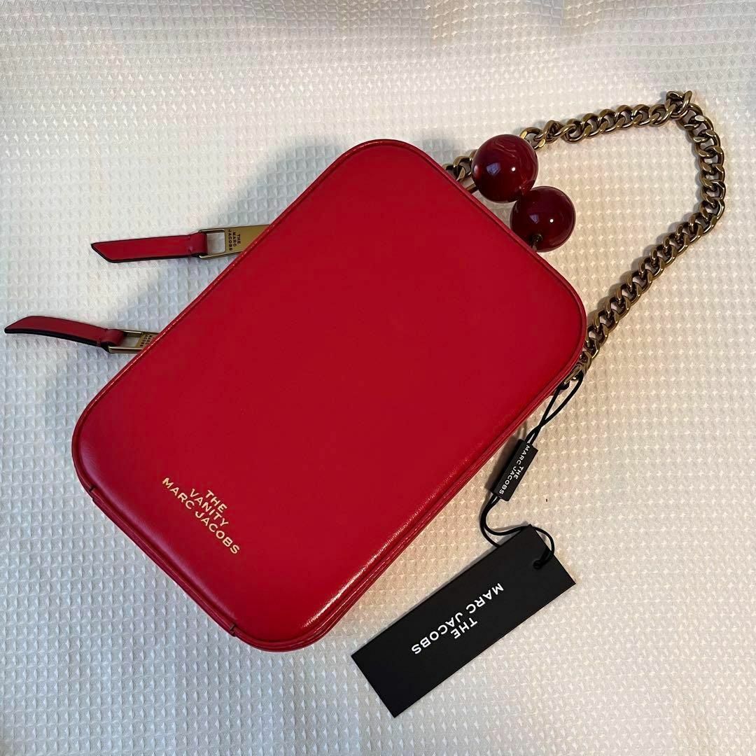 ☆美品☆ MARC JACOBS マークジェイコブス がま口 バック 赤 レッド