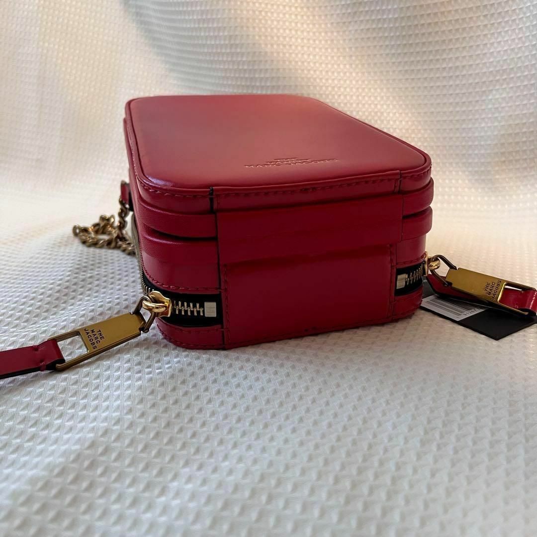 ☆美品☆ MARC JACOBS マークジェイコブス がま口 バック 赤 レッド