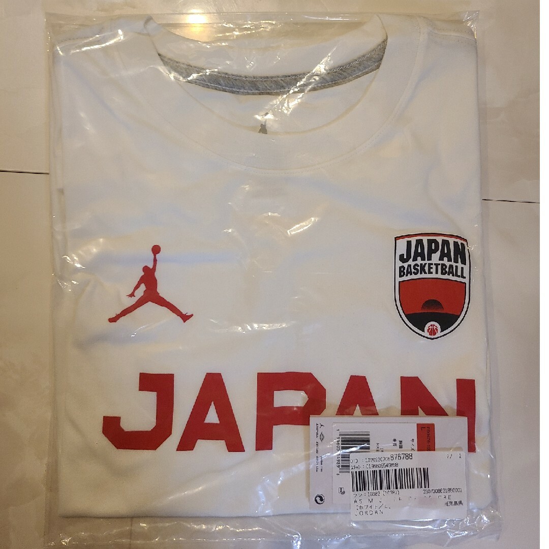 JORDAN ジョーダンバスケットボール日本代表 JAPAN Tシャツ L
