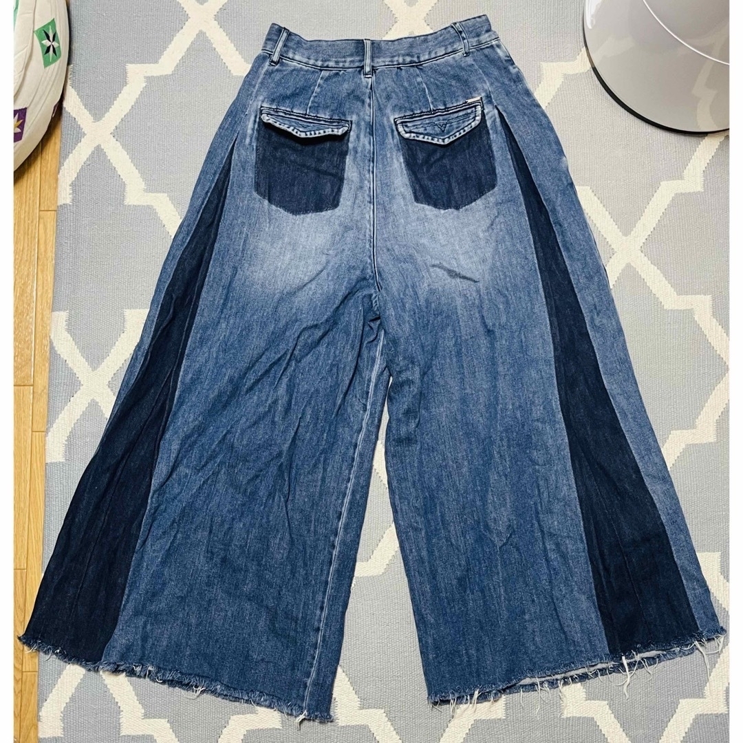 DIESEL - 美品 ディーゼル ワイドパンツ 23インチ ガウチョ DIESEL - 美品 ディーゼル ワイドパンツ 23インチ ガウチョ