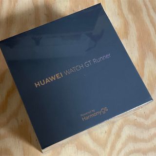 ファーウェイ(HUAWEI)のHUAWEI WATCH GT Runner ブラック 新品未開封(その他)