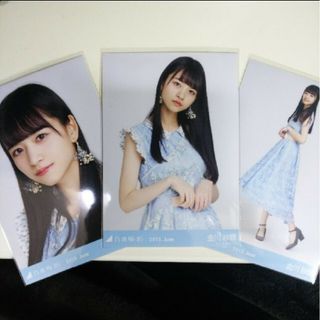 ノギザカフォーティーシックス(乃木坂46)の乃木坂46 生写真金川紗耶7thBDライブ衣装2 3種コンプ2019.Ju(アイドルグッズ)