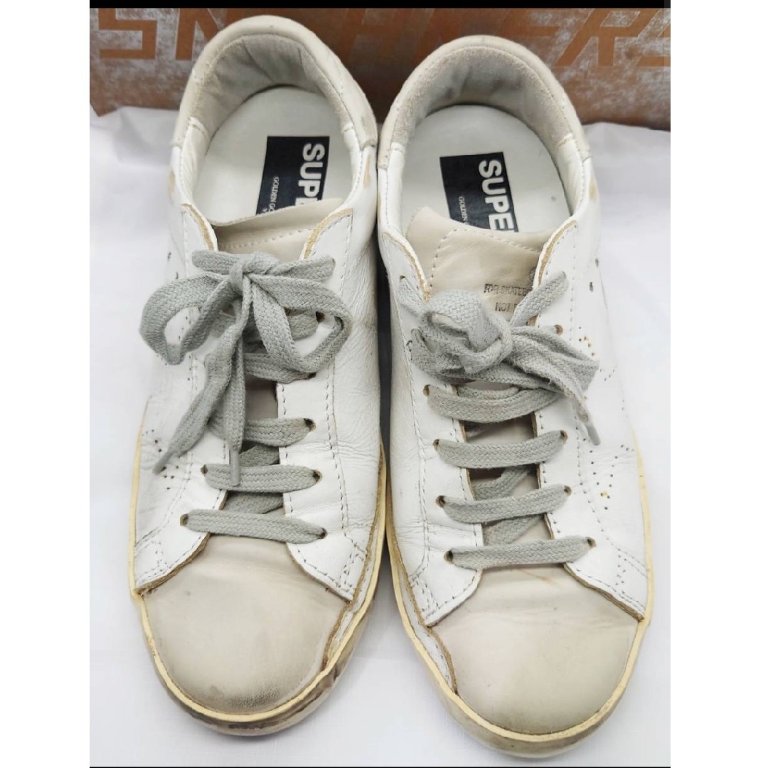 GOLDEN GOOSE(ゴールデングース)の定価6万 GOLDEN GOOSE 加工スニーカー 37 23.5cm相当 レディースの靴/シューズ(スニーカー)の商品写真