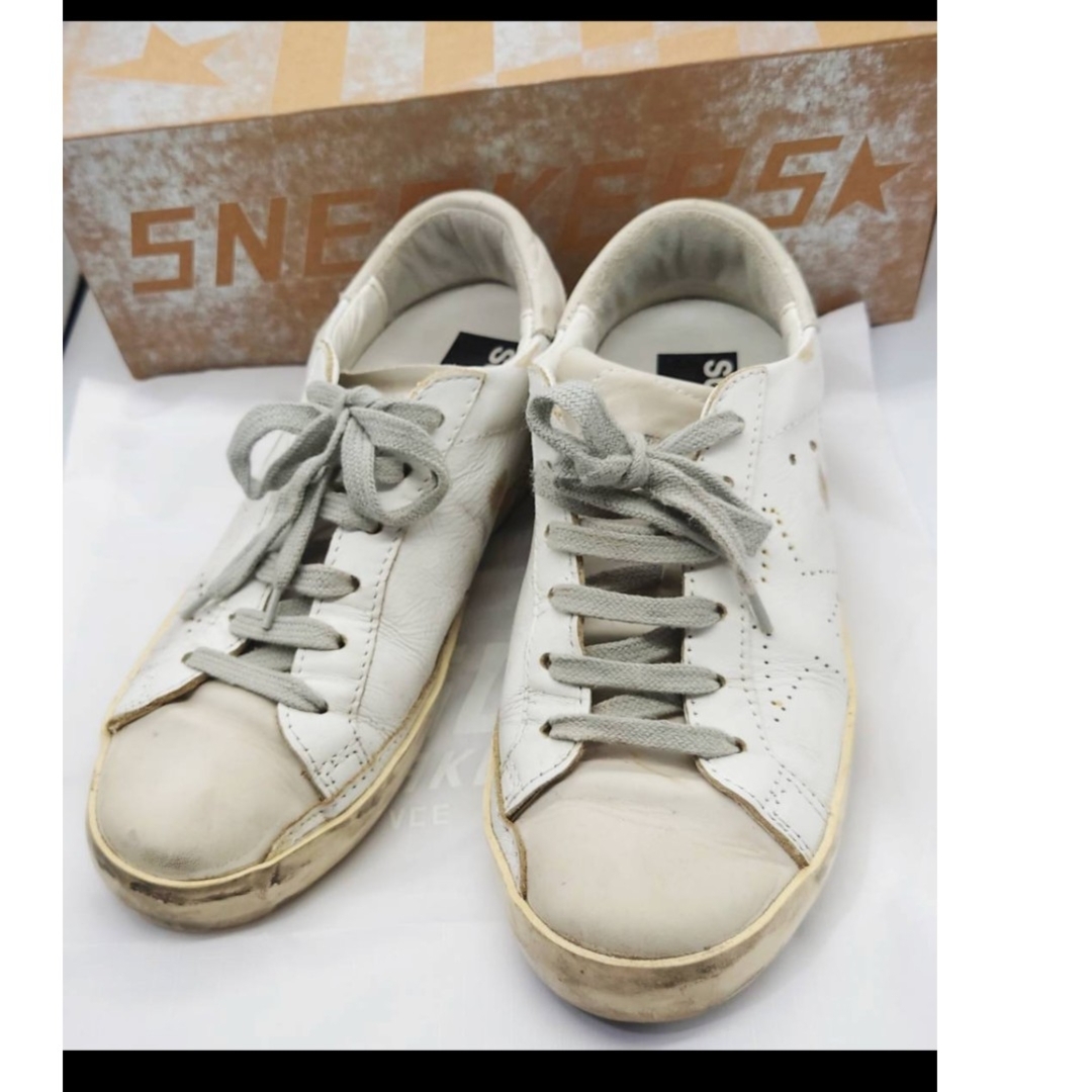 定価6万 GOLDEN GOOSE 加工スニーカー 37 23.5cm相当