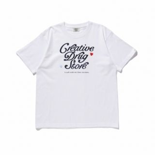 ガールズドントクライ(Girls Don't Cry)のCreative Drug Store × VERDY TEE ホワイト XL(Tシャツ/カットソー(半袖/袖なし))