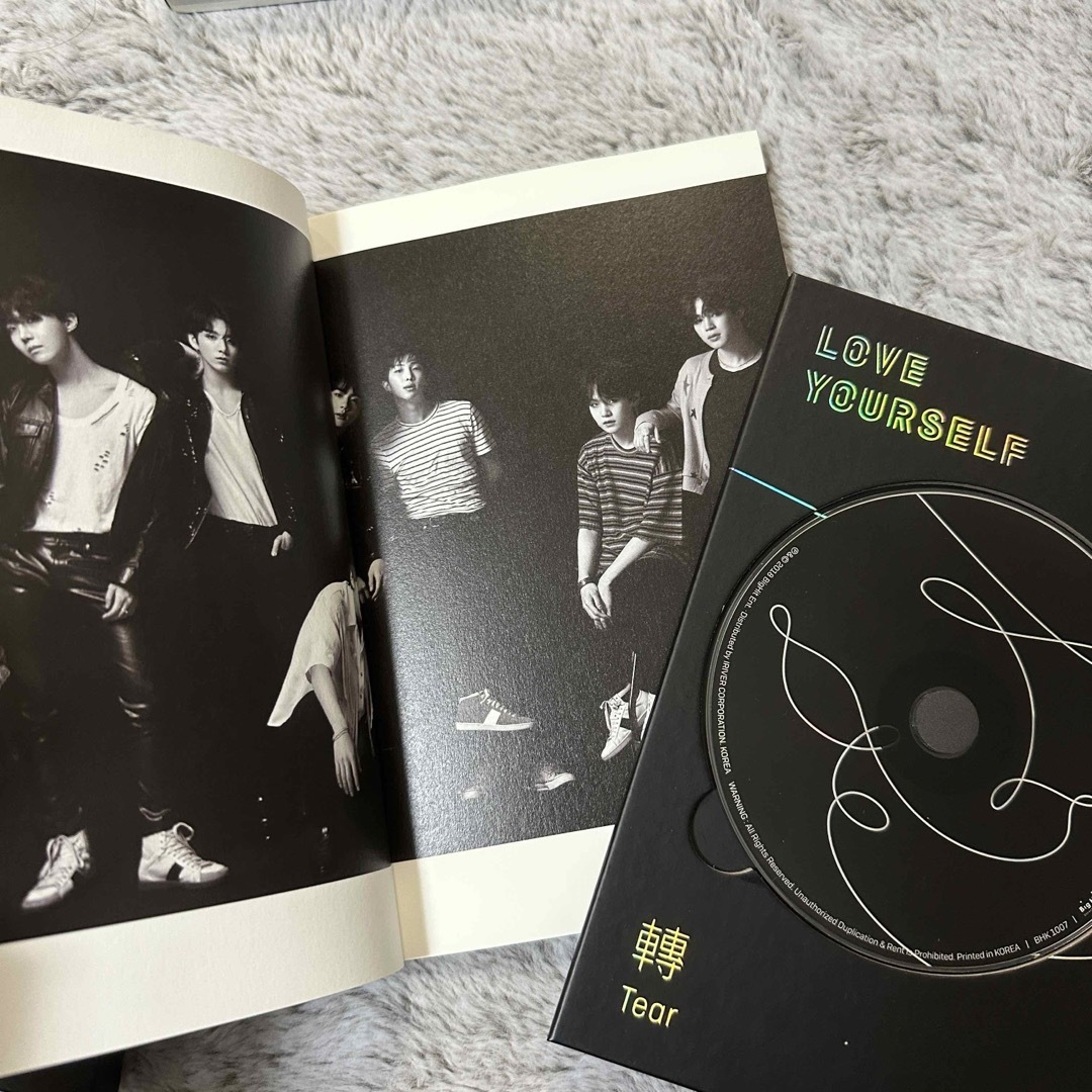 防弾少年団(BTS)(ボウダンショウネンダン)のBTS LoveYourself 轉tear 4形態セット販売 エンタメ/ホビーのCD(K-POP/アジア)の商品写真