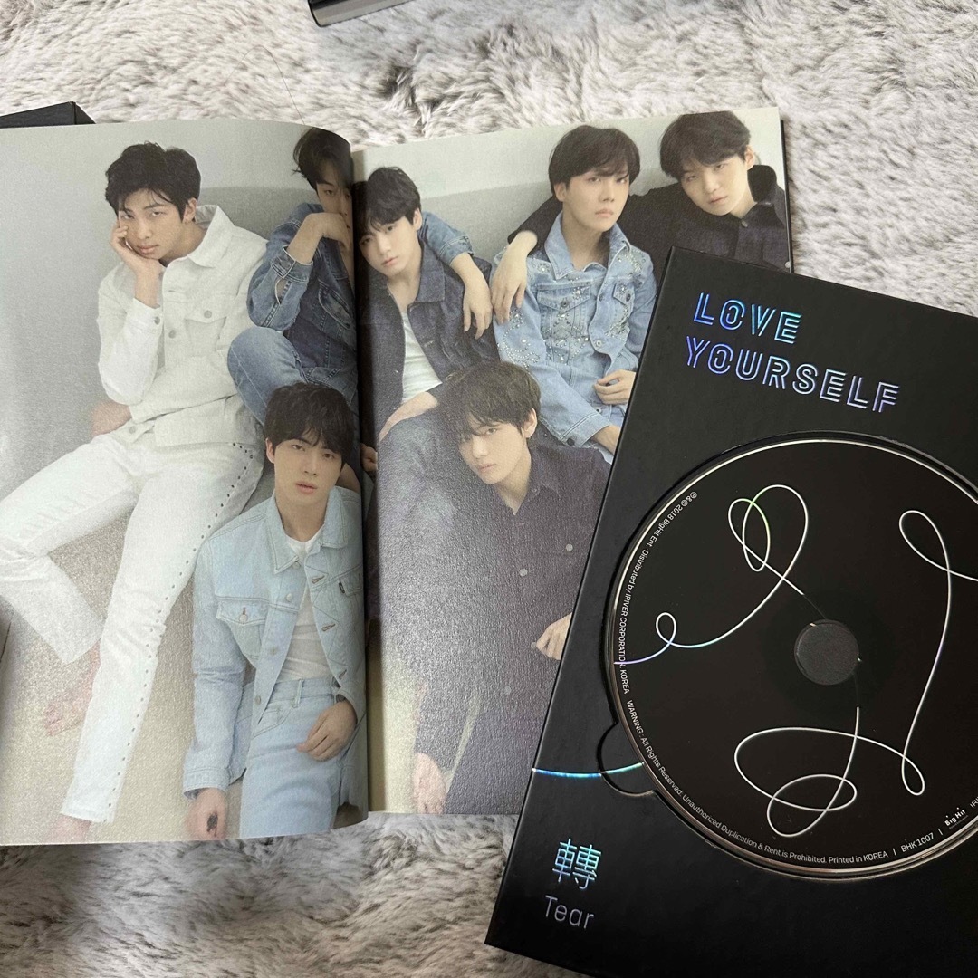 防弾少年団(BTS)(ボウダンショウネンダン)のBTS LoveYourself 轉tear 4形態セット販売 エンタメ/ホビーのCD(K-POP/アジア)の商品写真