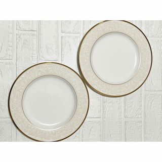 ノリタケ(Noritake)のノリタケ　ホワイトパレス　大皿２枚セット(食器)