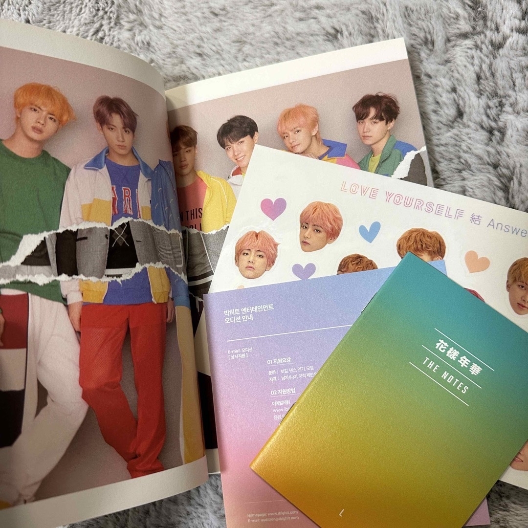 防弾少年団(BTS)(ボウダンショウネンダン)のBTS LoveYourself 結Answer4形態セット販売 エンタメ/ホビーのCD(K-POP/アジア)の商品写真