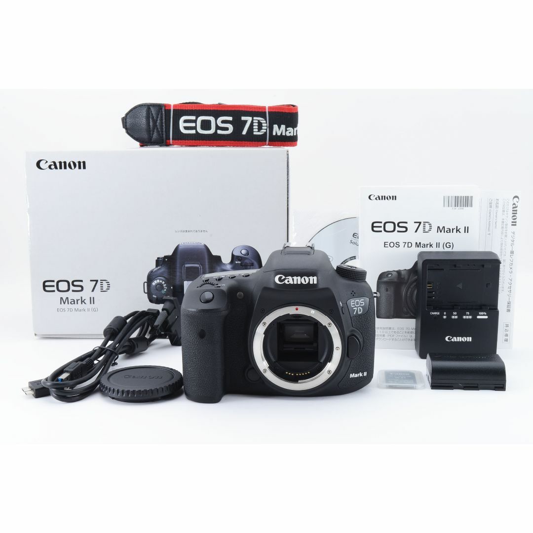 【美品】Canon EOS 7D MarkII マーク2《ショット数少の優良品》