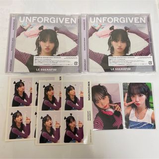 ルセラフィム(LE SSERAFIM)のLESSERAFIM UNFORGIVEN jp ソロジャケ チェウォン　セット(K-POP/アジア)