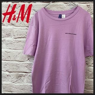 エイチアンドエム(H&M)のh&m Tシャツ　半袖 メンズ　レディース　[ xs ](Tシャツ(半袖/袖なし))