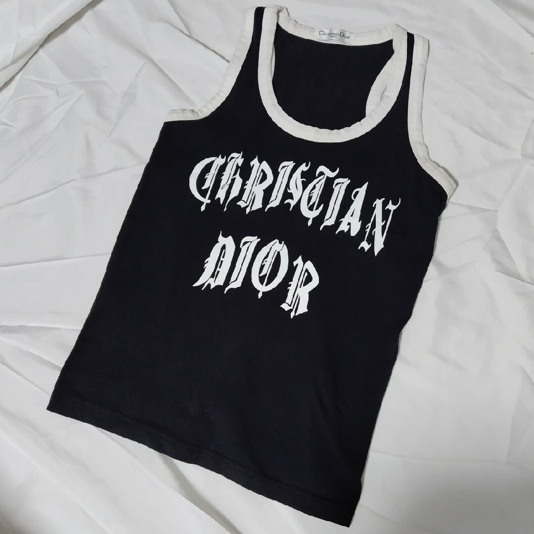 Christian Dior - Christian Dior ジョンガリアーノ ロゴ タンクトップ