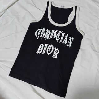Christian Dior ジョンガリアーノ ロゴ タンクトップ