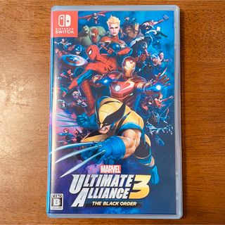 ニンテンドースイッチ(Nintendo Switch)の【Switch】MARVEL ULTIMATE ALLIANCE 3 美品(家庭用ゲームソフト)