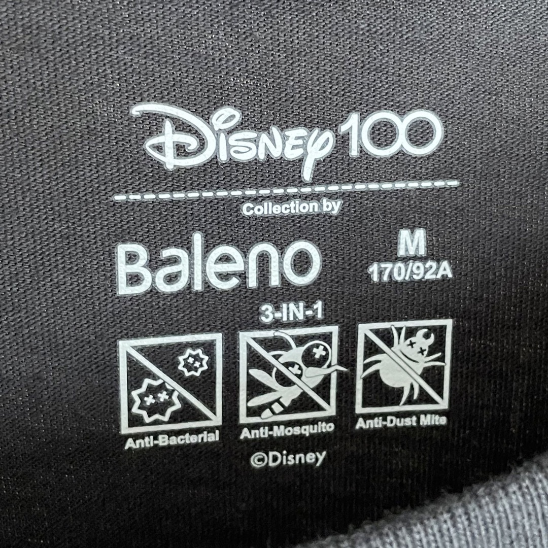 Disney(ディズニー)のディズニー×balenoコラボ♡100周年限定Tシャツ　M メンズのトップス(Tシャツ/カットソー(半袖/袖なし))の商品写真