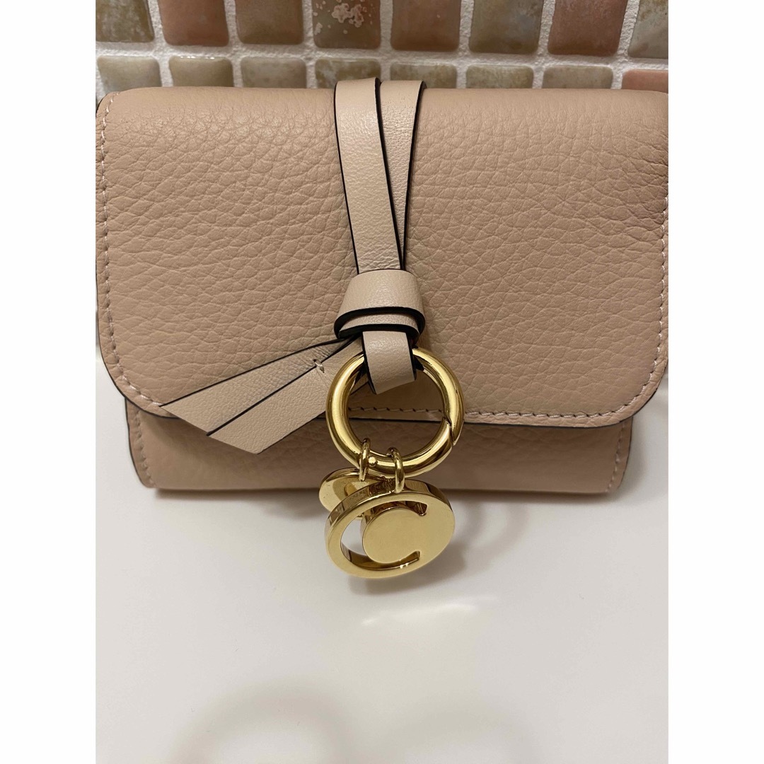 Chloe alphabet スモールトリフォールド　アルファベット　財布