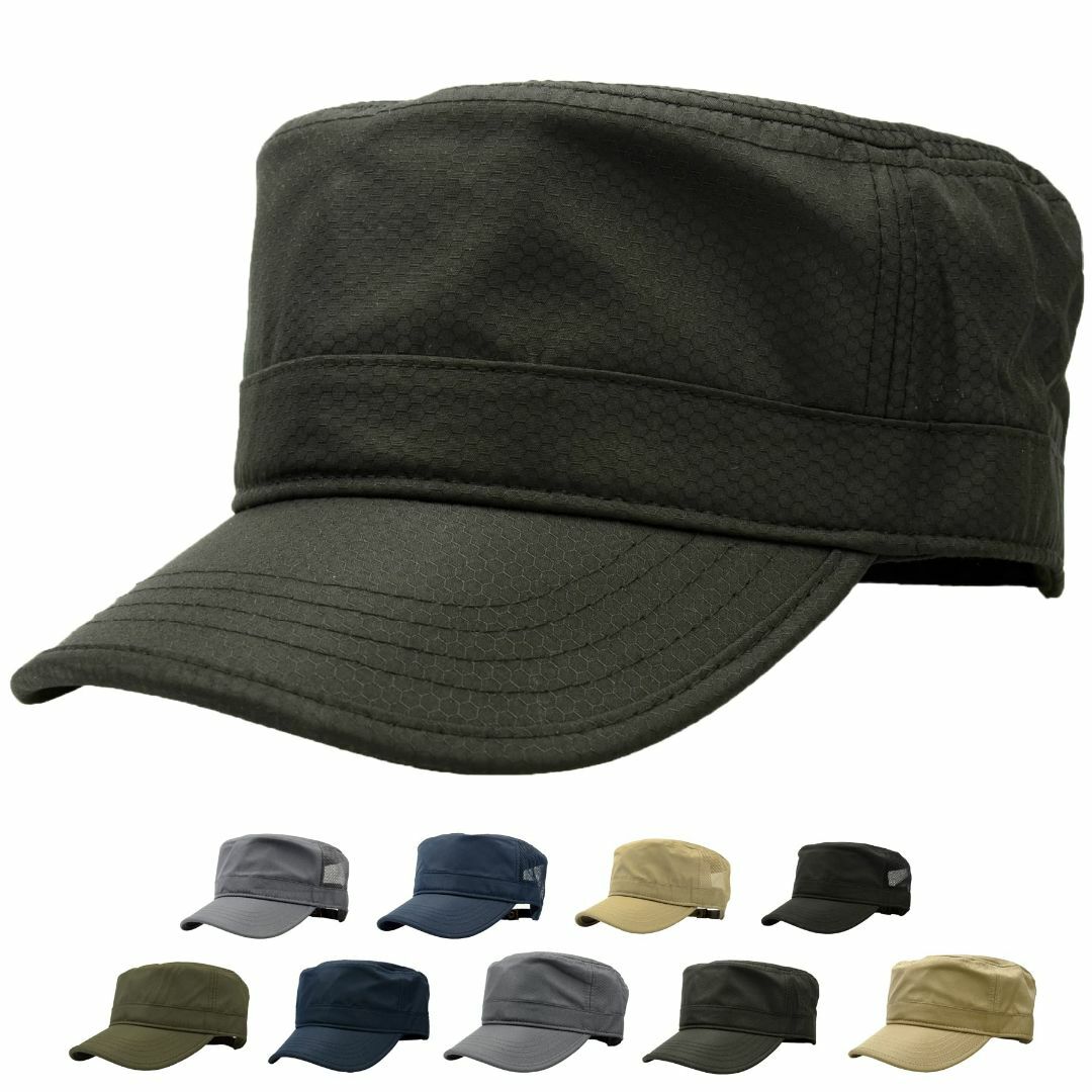 RF ワークキャップ メンズ 大きいサイズ 帽子 ミリタリー XXL60-65c